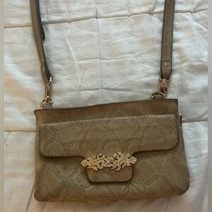 Tommy Bahama Elegant Gold Crossbody Bag